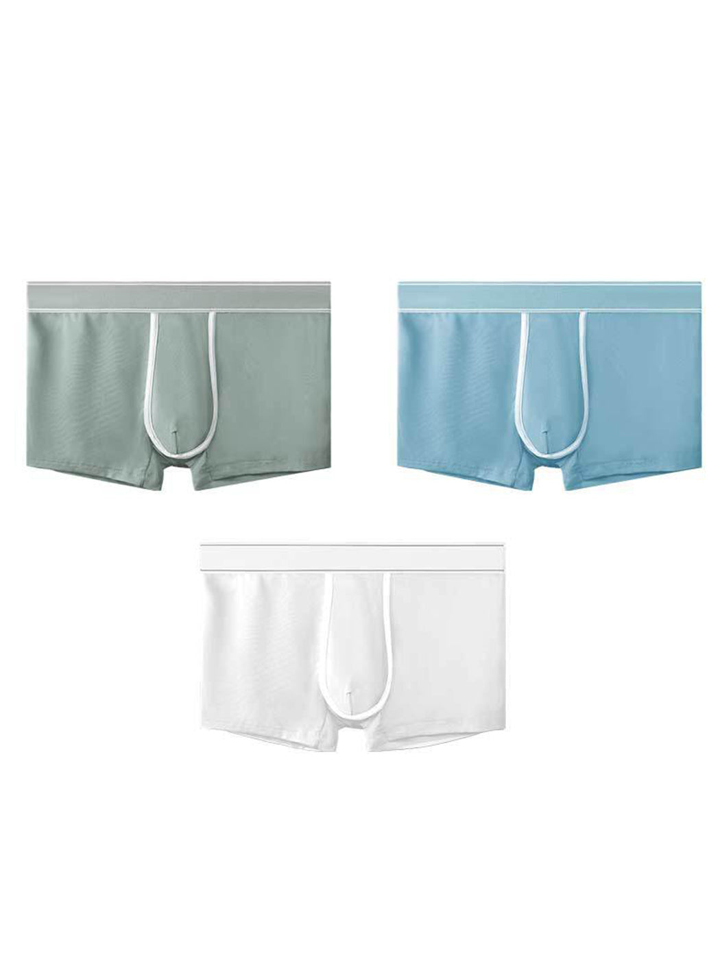 3 Pack Men's Breathable Micro Thin Trunks