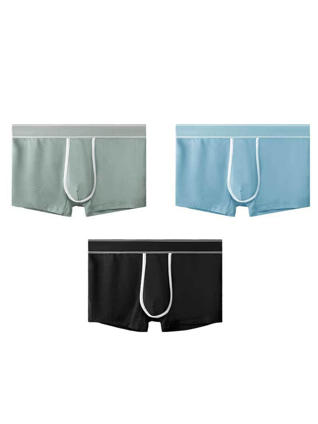 3 Pack Men's Breathable Micro Thin Trunks