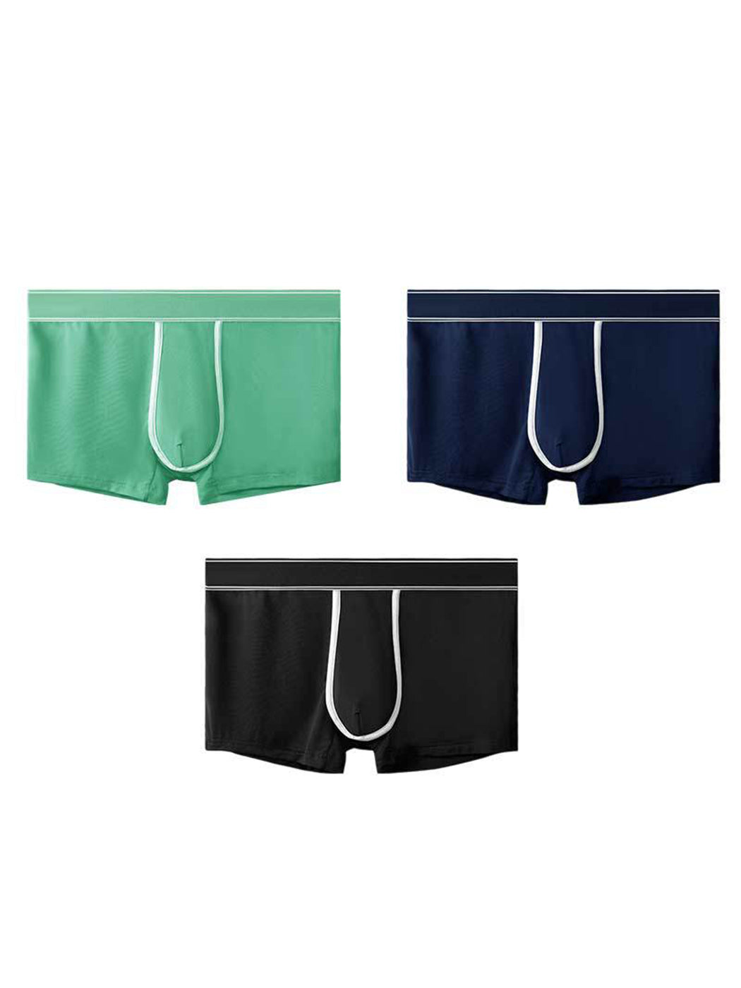 3 Pack Men's Breathable Micro Thin Trunks