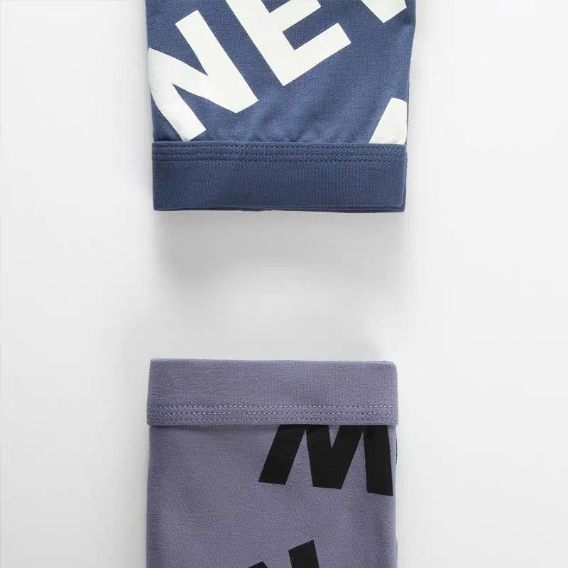 3Pcs Mens Printed U Convex Pouch Boxer Briefs