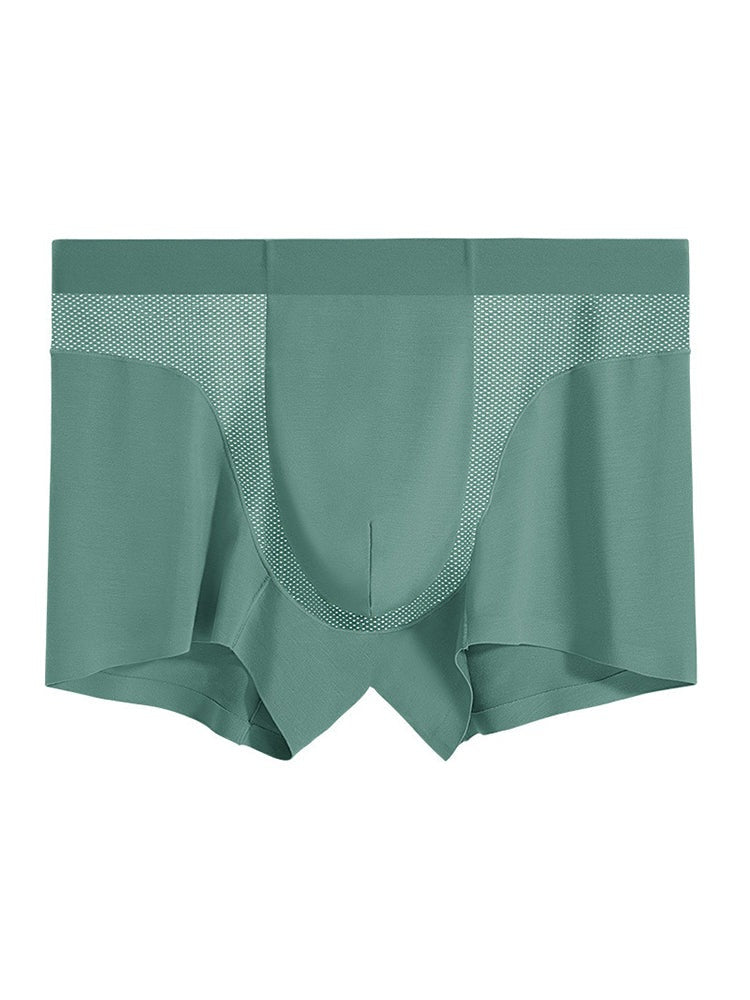 3 Pack Men's 3D Pouch Seamless Modal Trunks