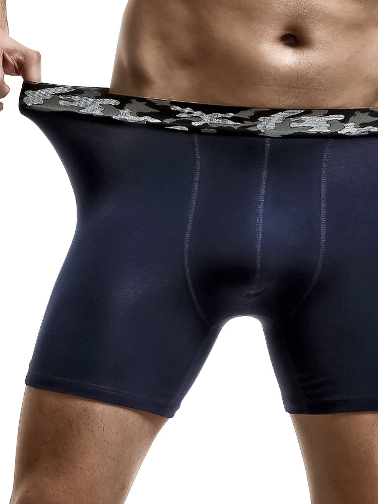 2 Pack Men's U Convex Large Support Pouch Boxers Briefs