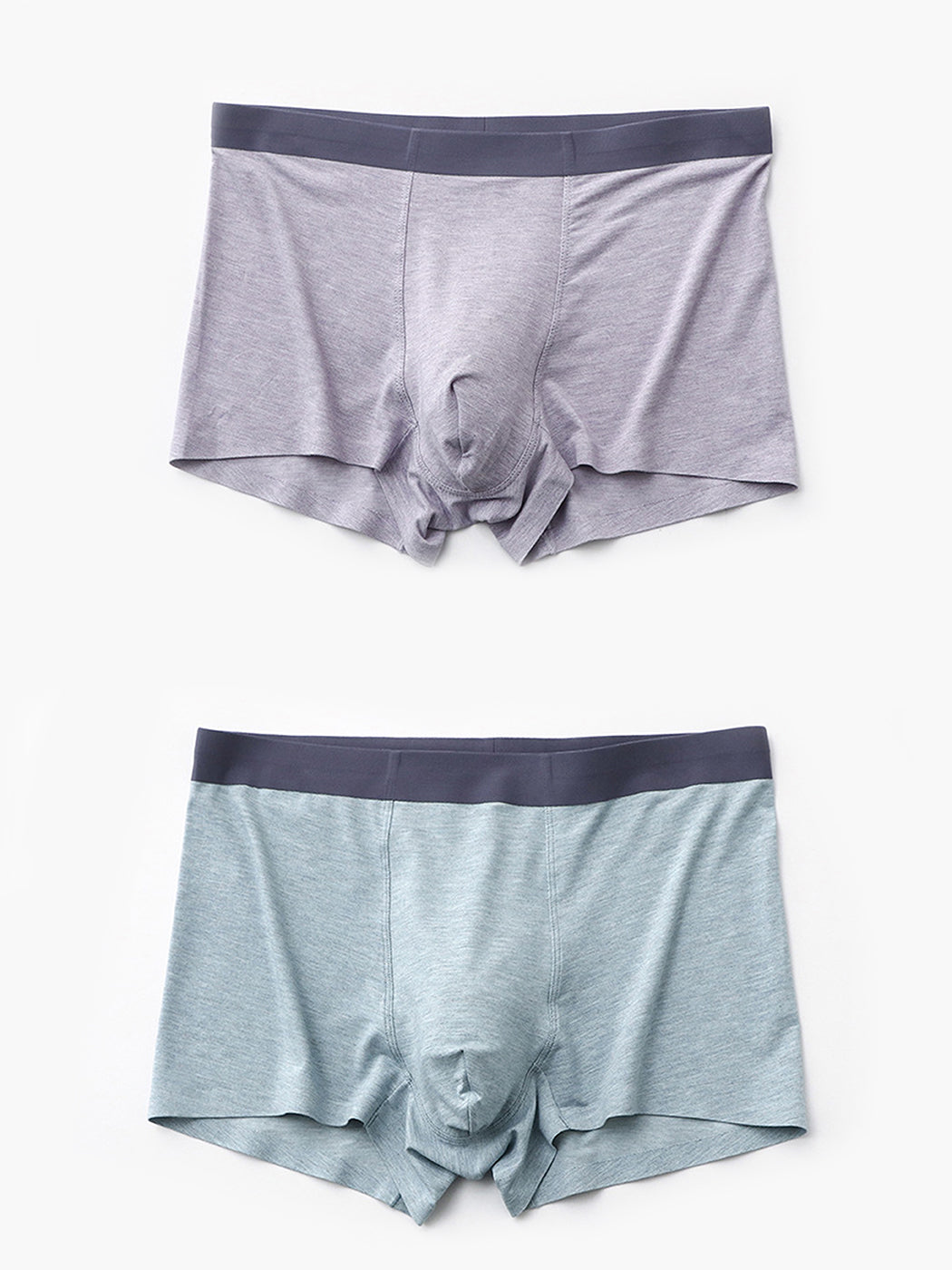 2 Pack Men's U Convex Pouch Trunks