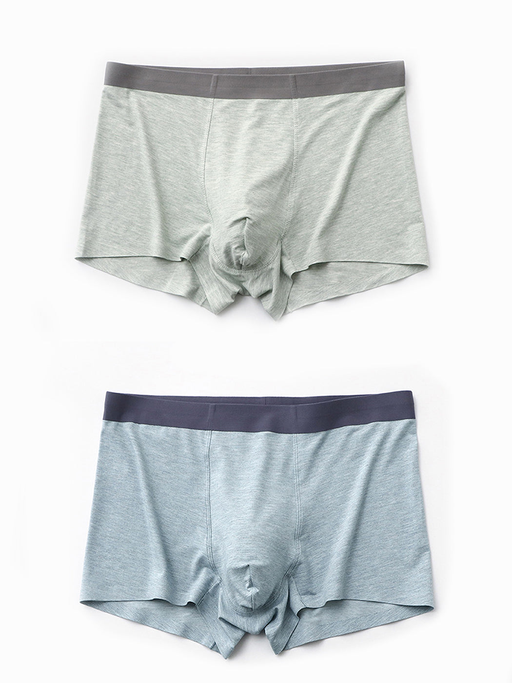 2 Pack Men's U Convex Pouch Trunks