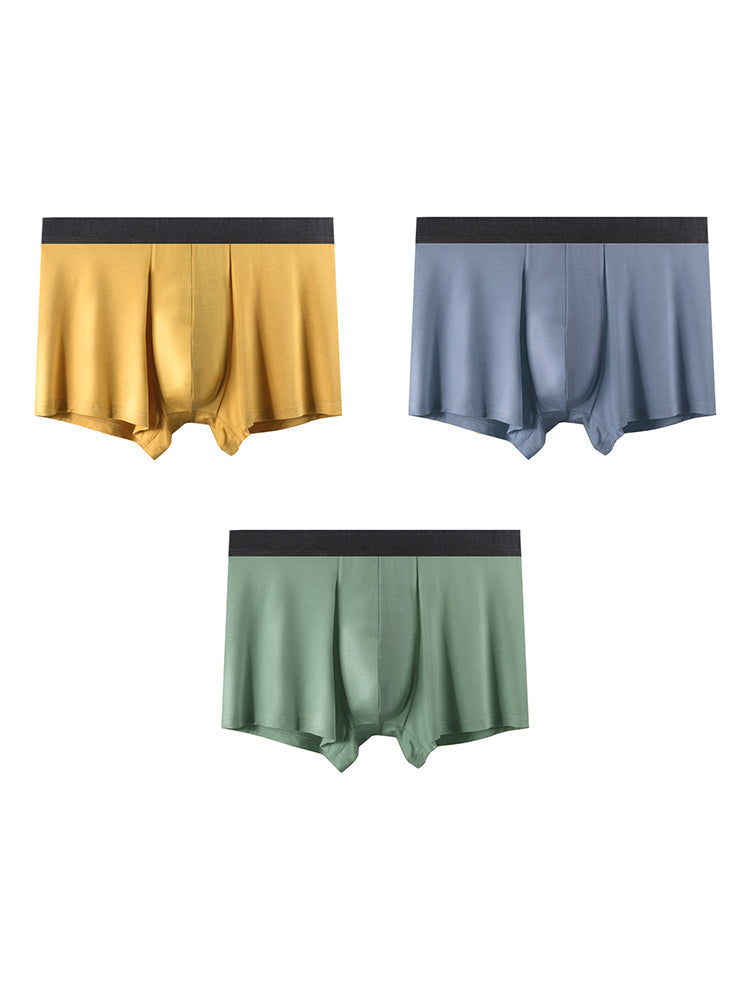 3-pack Men's Sports Antibacterial Graphene Boxer Shorts