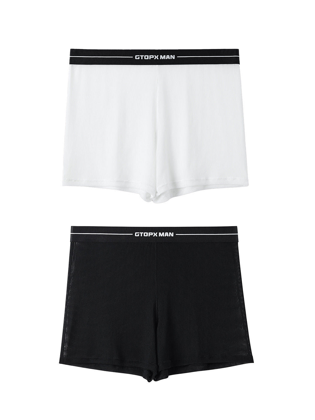 2 Pack Men's Breathable Mesh Boxer Shorts