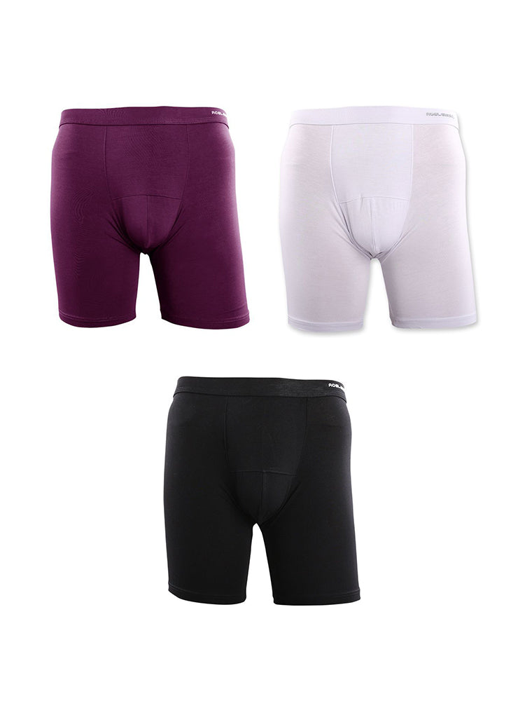 3 Pack Men's Performance Anti-Chafe Midway Briefs