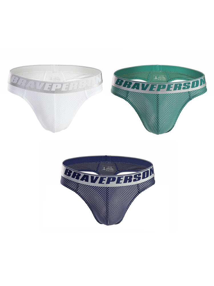 3-pack Men's Mesh Quick-dry Thongs