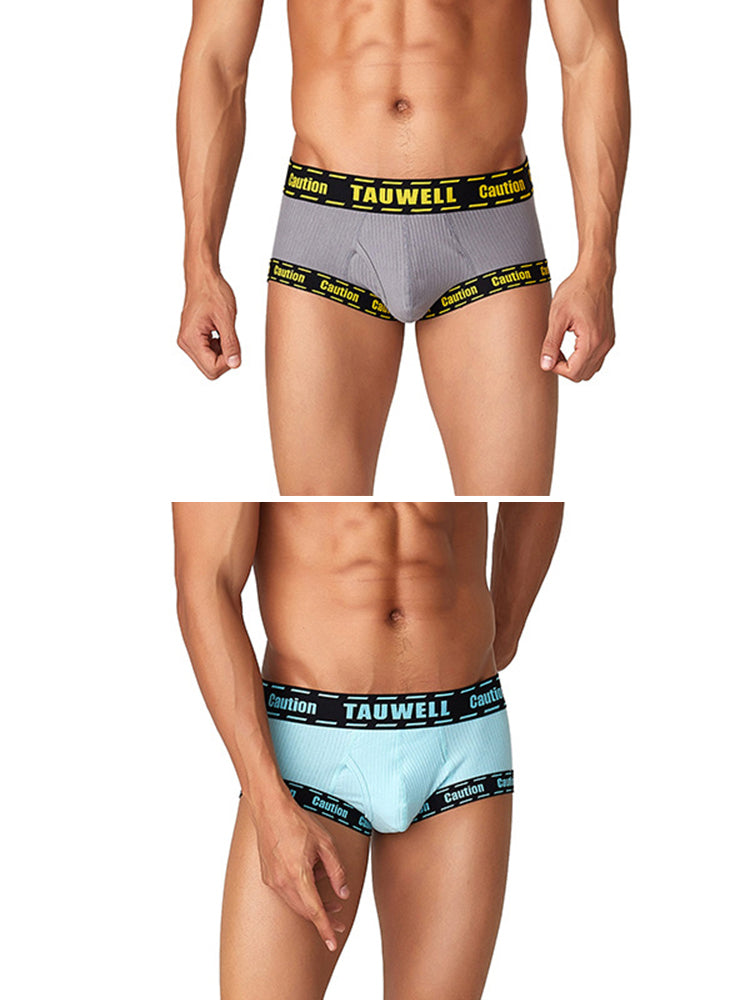 2 Pack Men's Supportive Pouch Low-Rise Trunks
