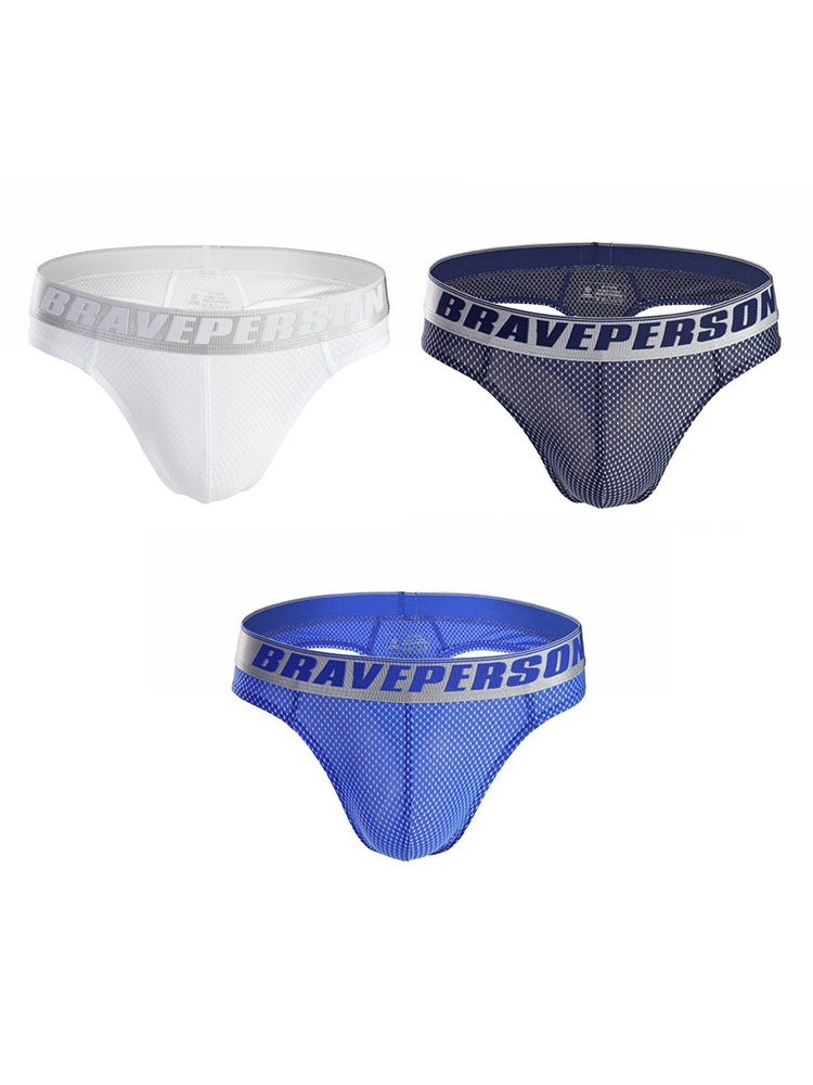 3-pack Men's Mesh Quick-dry Thongs