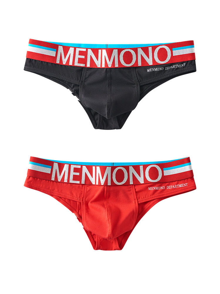 2-pack Men's Sexy Slim Fit Fashion U-convex Bikini