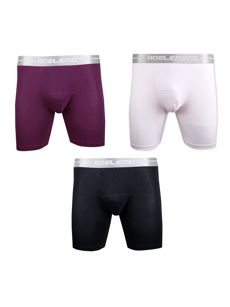 3 Pack Men's Performance Anti-Chafe Midway Briefs