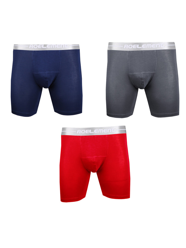3 Pack Men's Performance Anti-Chafe Midway Briefs