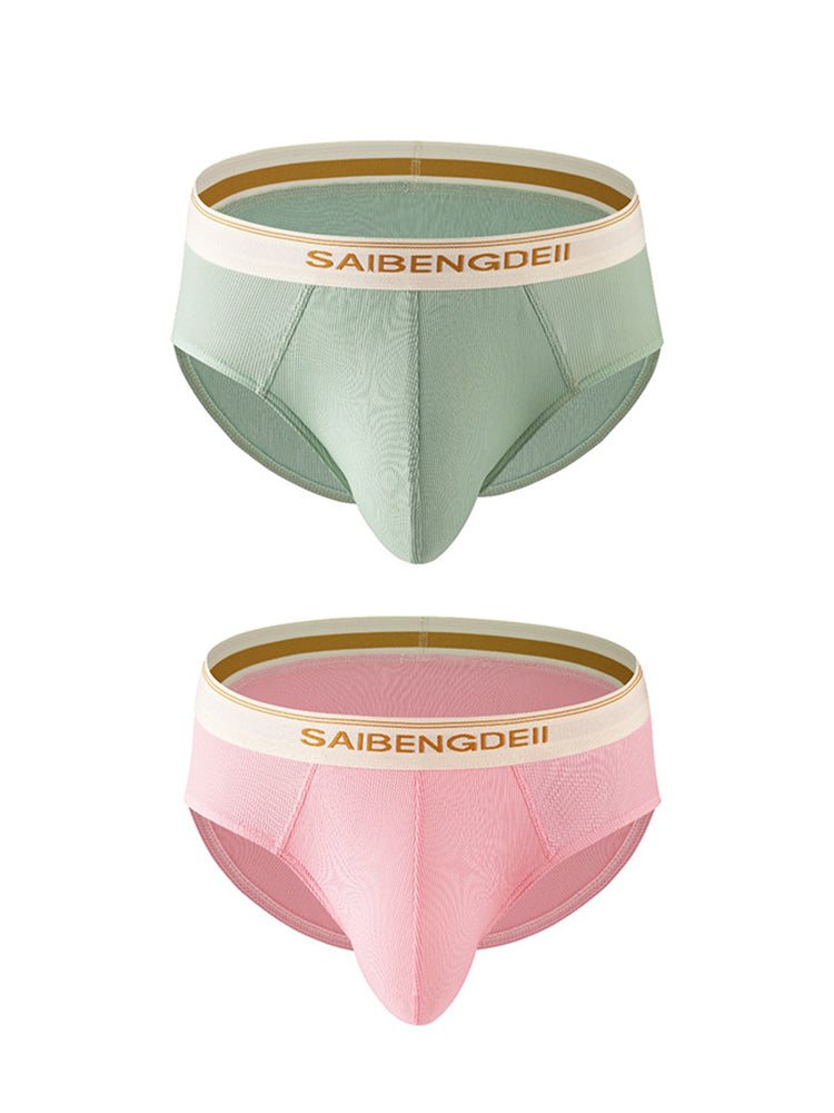 Men's Threaded Fabric U-Raised Low Rise Trunks