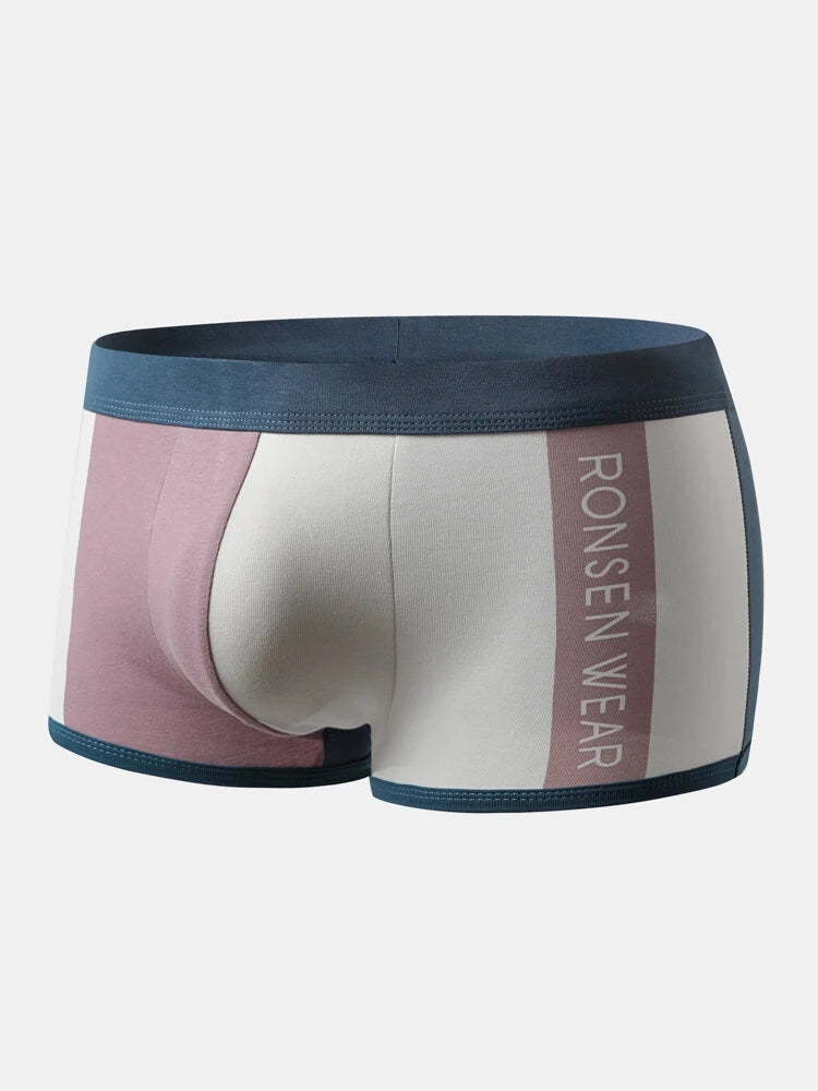 2 Pack Contrast Color Sports Style Men's Underwear