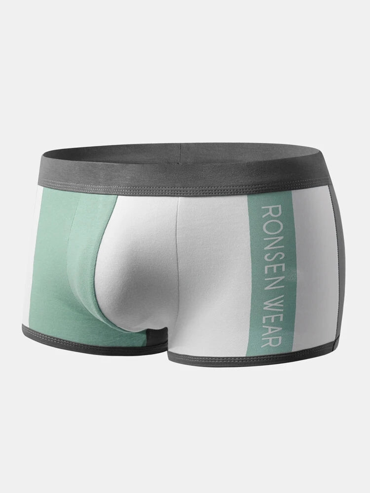 2 Pack Contrast Color Sports Style Men's Underwear