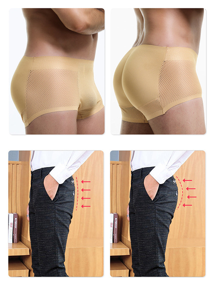 Hip Lift Mesh Breathable Seamless Trunks