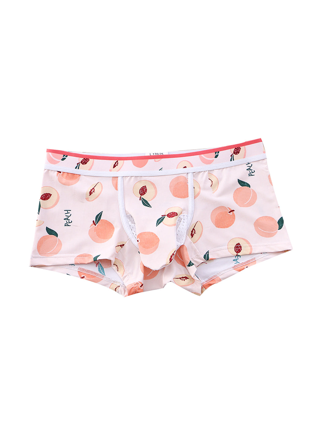 3 Pack Men's Ice Silk Trunks with Separated Pouch Design