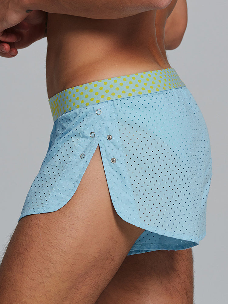 Men's Cotton Butt Lifter Boxers with Breathable Tummy Control