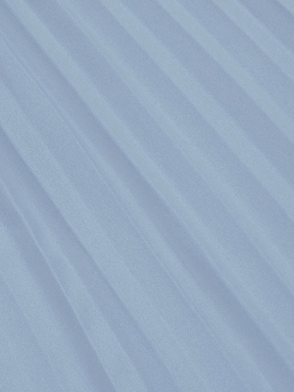 Loose Raglan Sleeve Elasticity Pleated Solid Color Split-Joint Tied Waist Round-Neck Midi Dresses