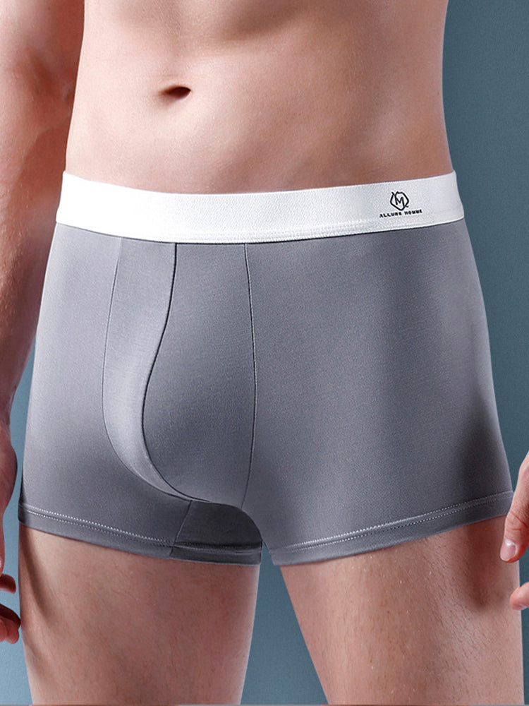 3 Pack Men's Traceless Breathable Modal Trunks