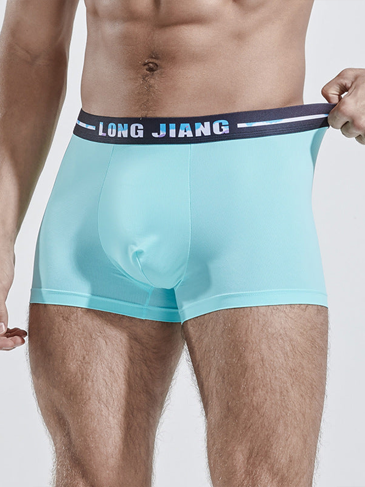 Men's Comfy Seamless Big Pouch Trunks