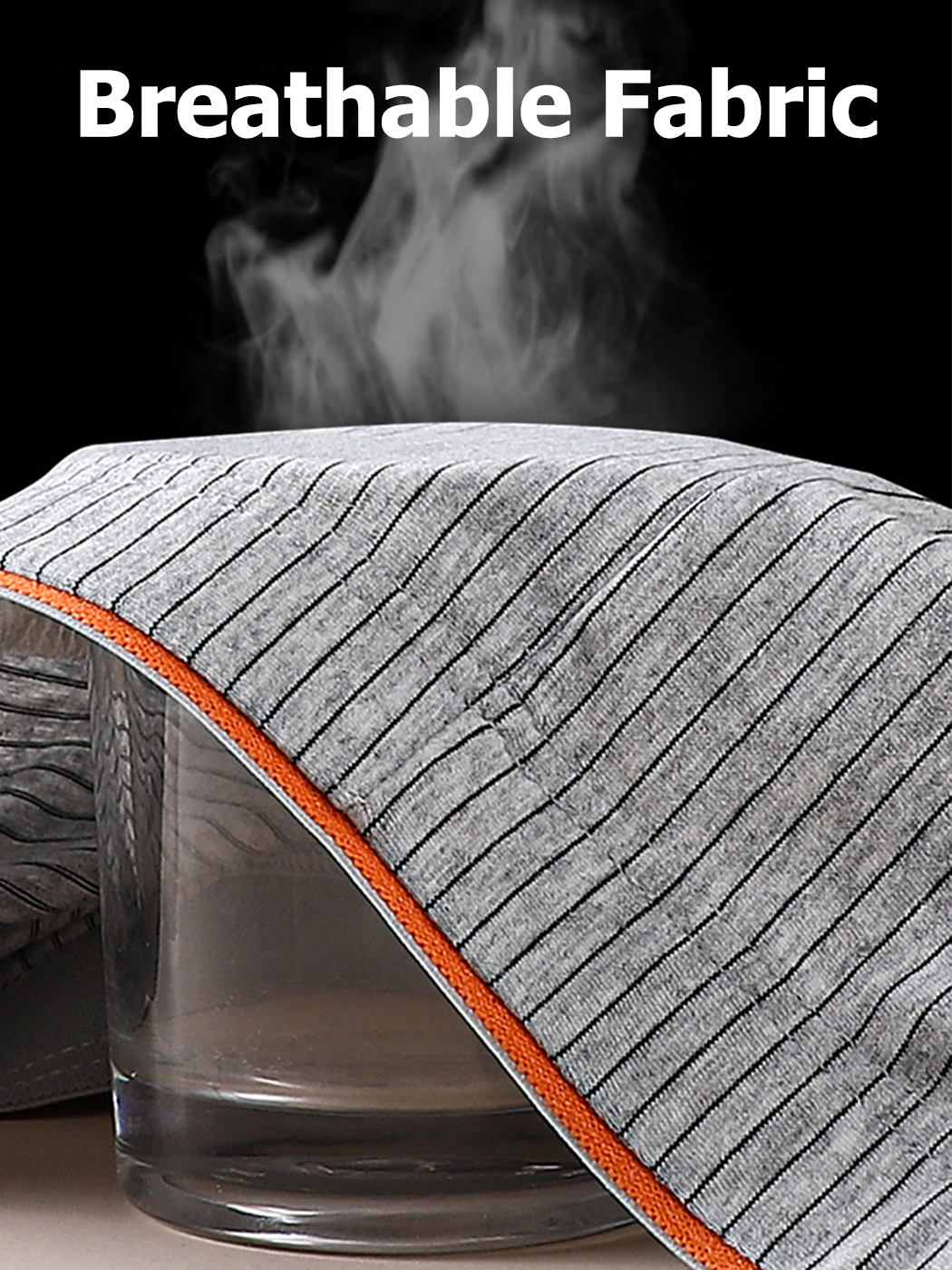 4 Pack Men's Striped Printed Breathable Cotton Trunks