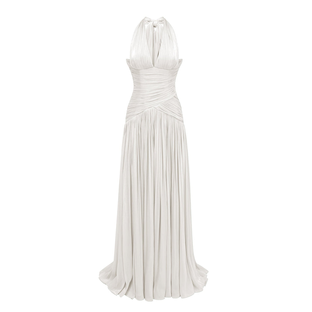 Uranie Gathered Maxi Dress