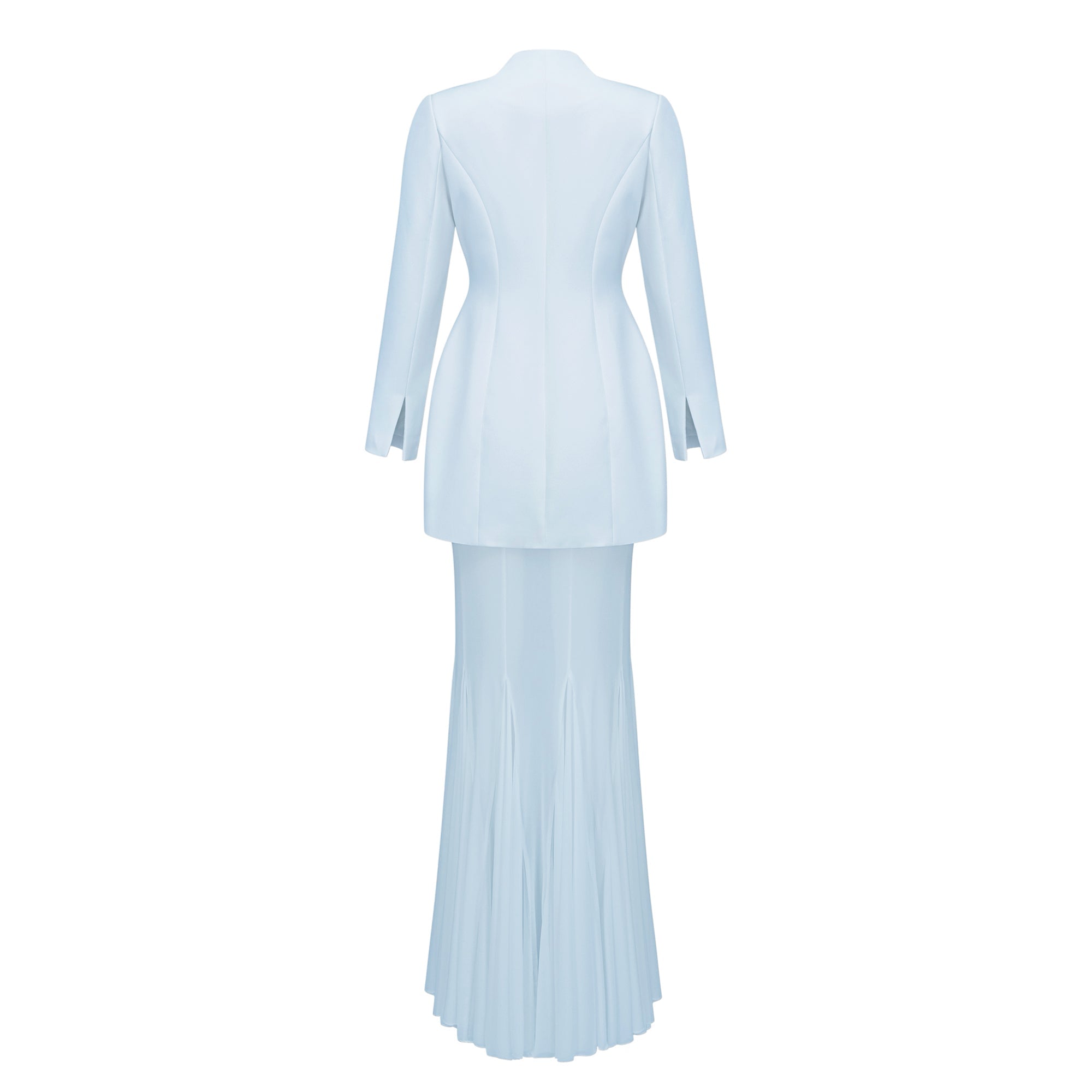 Enora Barrel Design Jacket & Skirt Set