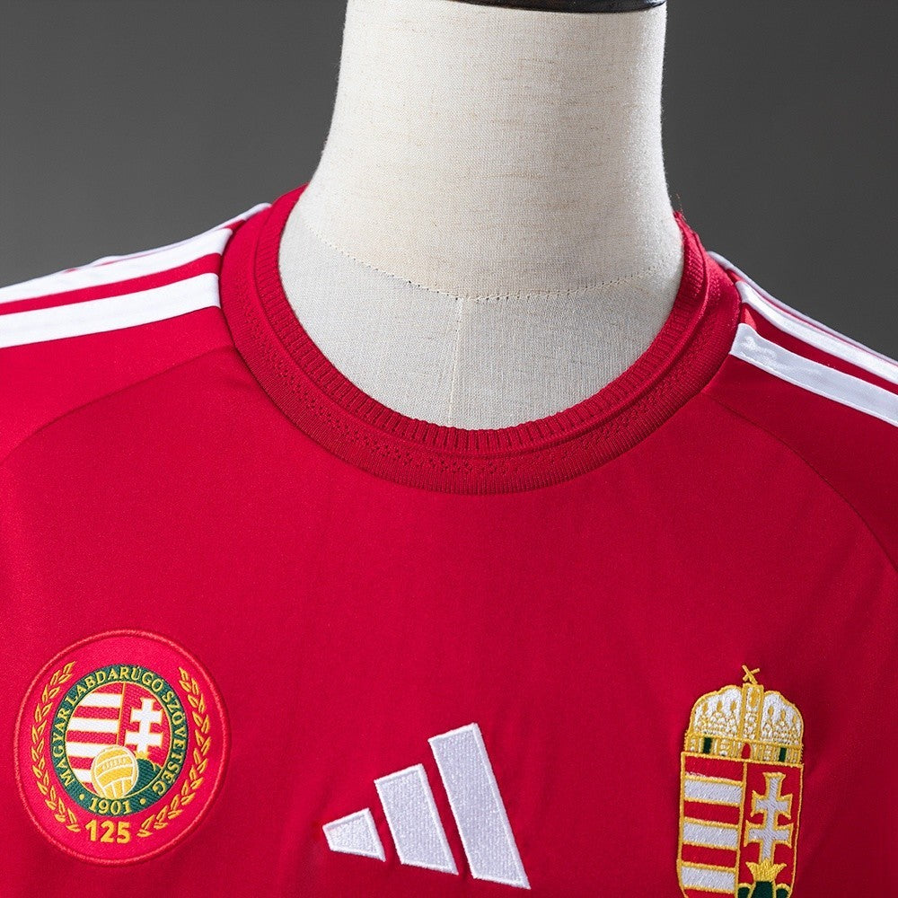 Men’s Hungary 2026 Home Fan Version Jersey S-4XL
