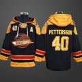 Men’s Vancouver Canucks #40 Elias Pettersson All Stitched Hoodie
