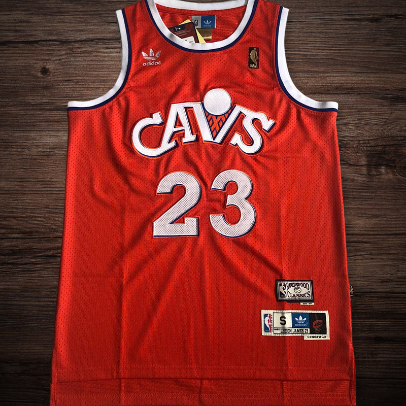 Men’s Cleveland Cavaliers #23 James Red Jersey