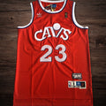 Men’s Cleveland Cavaliers #23 James Red Jersey