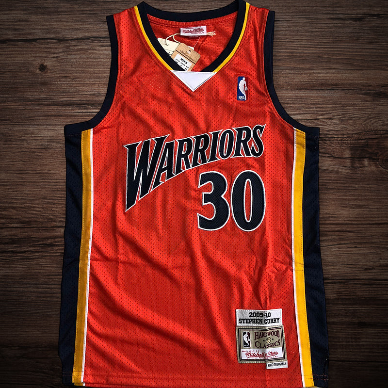 Men’s Golden State Warriors 2009-10 #30 Stephen Curry Jersey