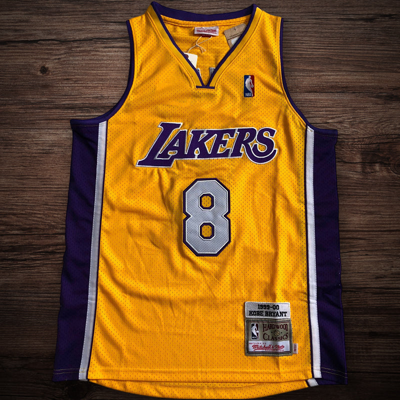 Men’s Los Angeles Lakers 1999/00 #8 Kobe Bryant Jersey