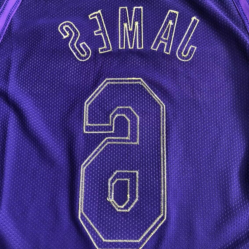 Men’s Los Angeles Lakers 2023 #6 Lebron James Player Edition Purple Jersey