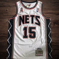 Men’s Brooklyn Nets 2006/07 #15 Vince Carter White Jersey