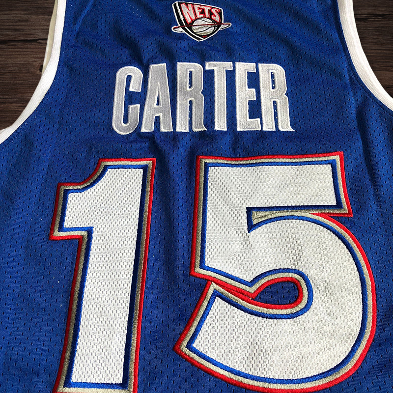Men’s 2005 All Star East #15 Vince Carter Blue All Stitched