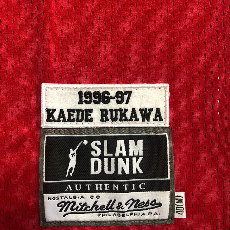 Men’s Slam Dunk 1996/97 #11 Rukawa Red Jersey