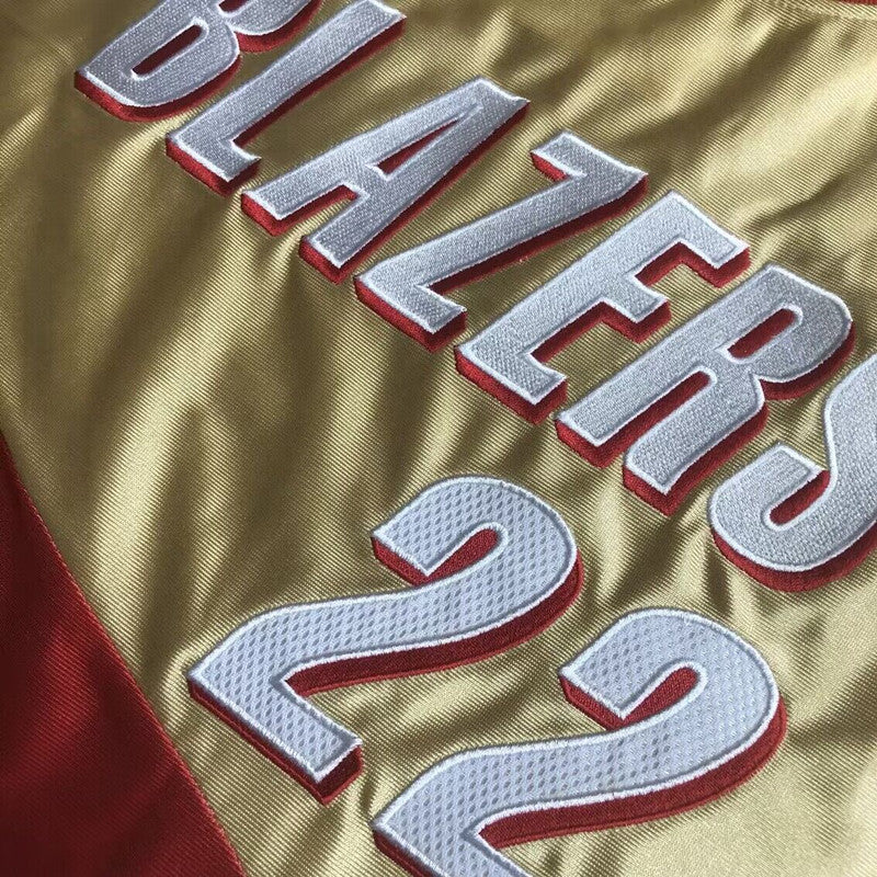 Men’s Portland Trail Blazers 1991/92 #22 Clyde Drexler Jersey