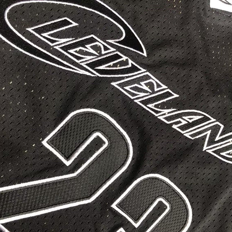 Men’s Cavaliers #23 James Black Jersey