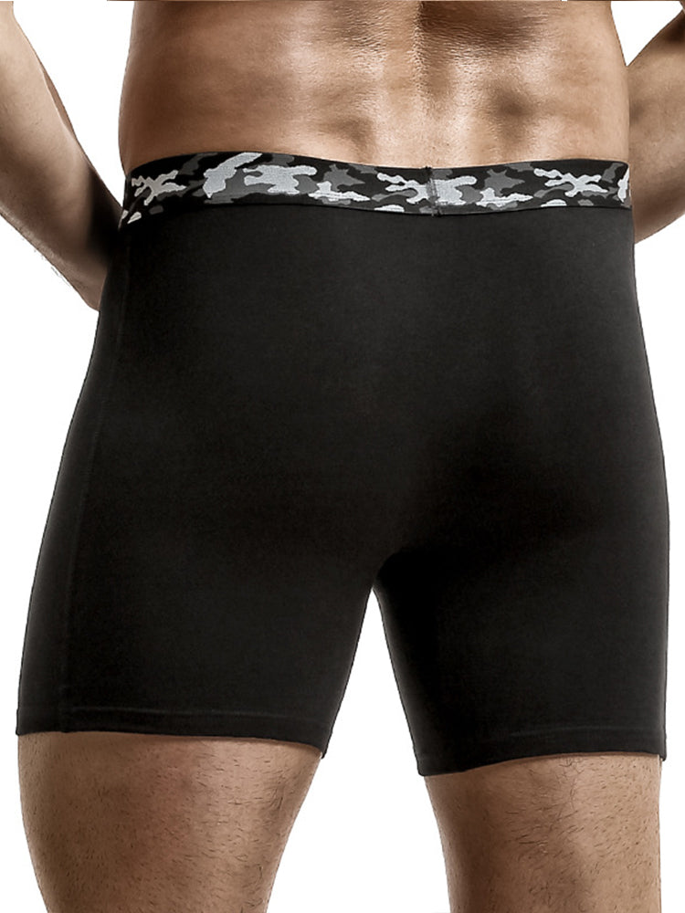 2 Pack Men's U Convex Large Support Pouch Boxers Briefs