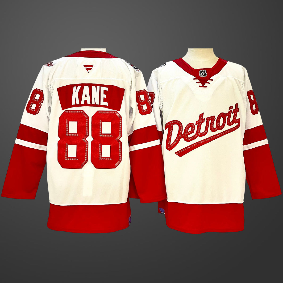 #88 Patrick Kane Detroit Red Wings Jersey