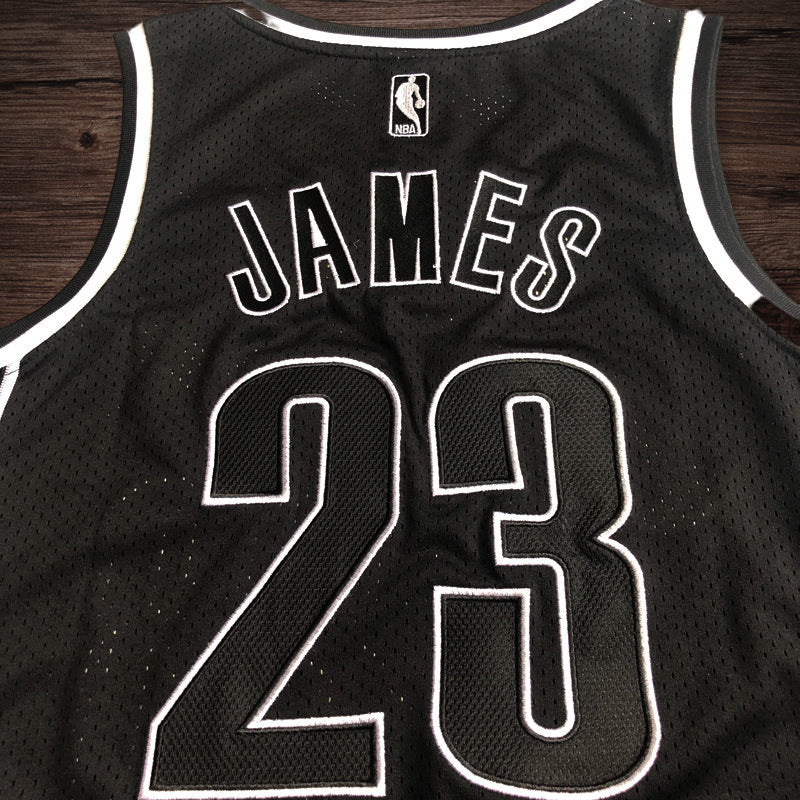 Men’s Cavaliers #23 James Black Jersey