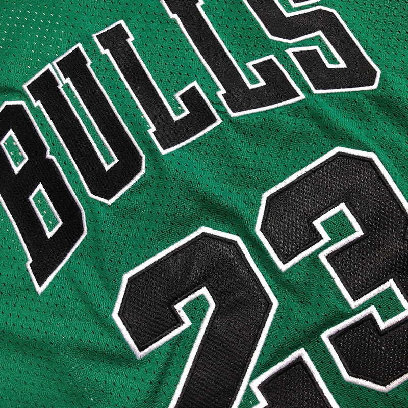 Men’s Chicago Bulls 1997-98 #23 Jordan Green Jersey