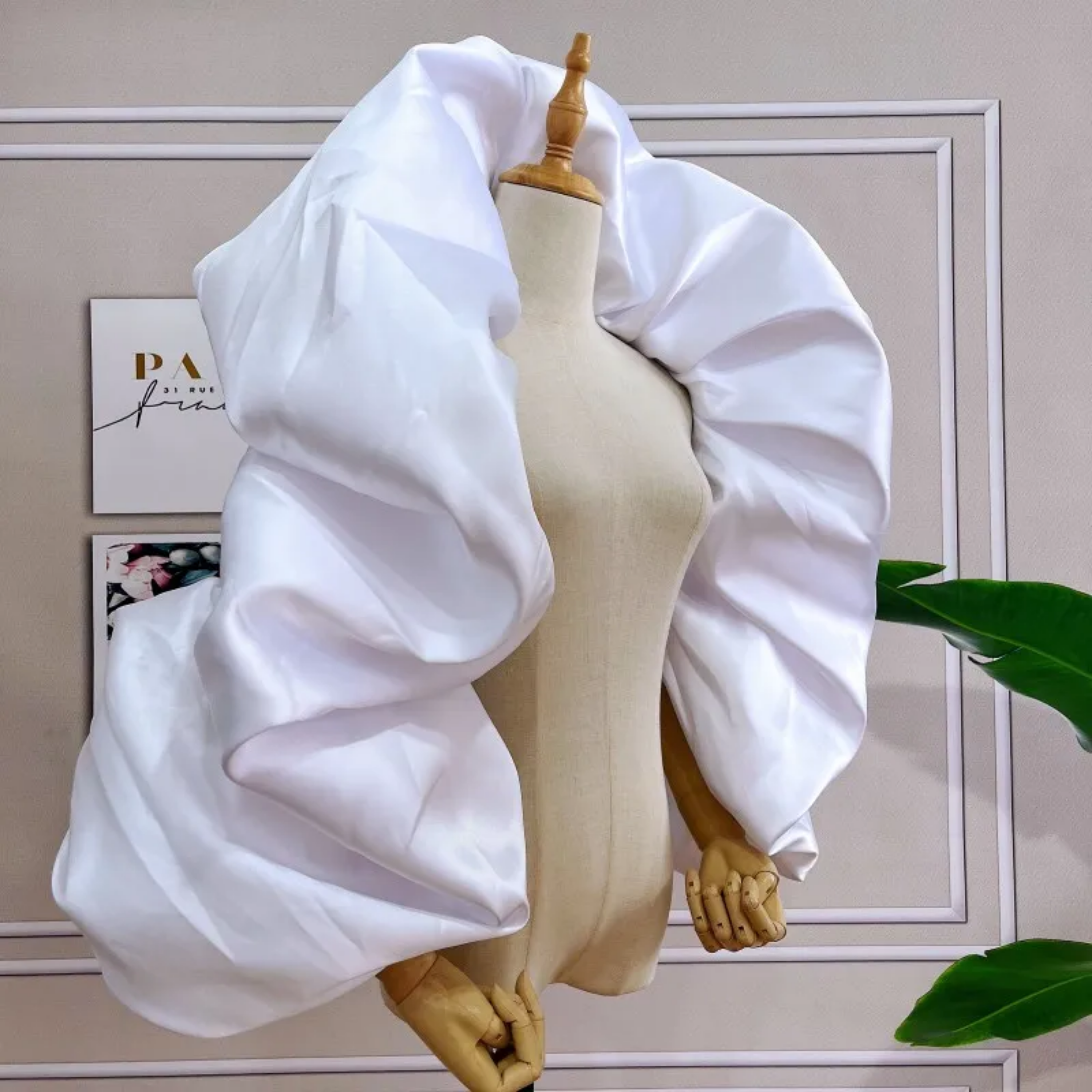 Haute Couture Puff Oversized Shawl