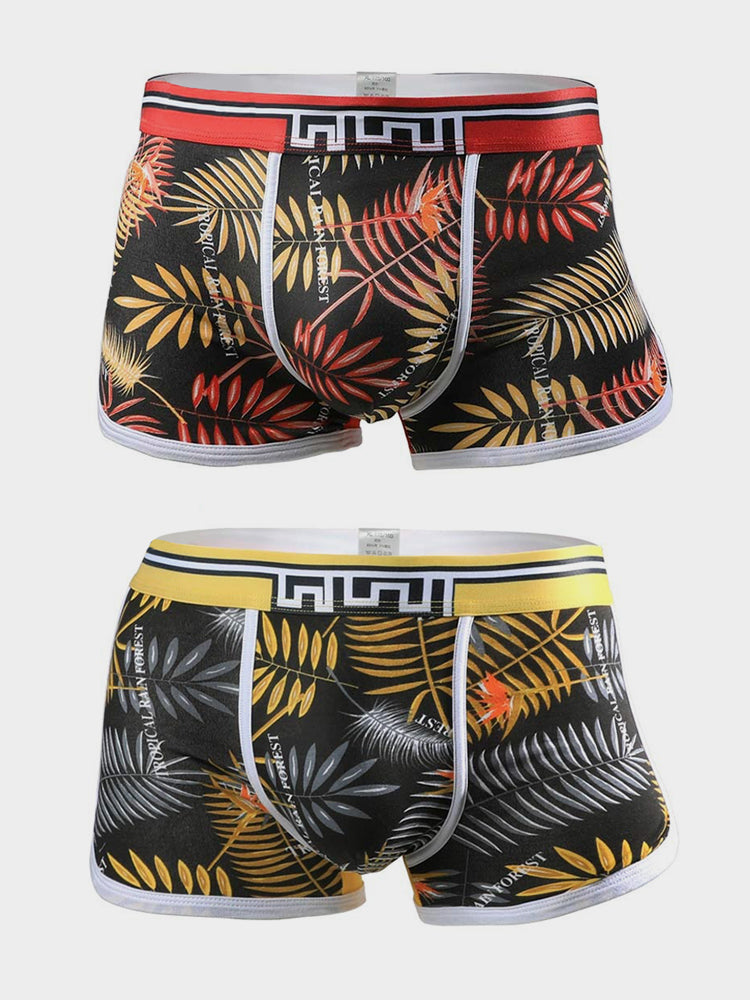 2 Pack Printed Vacation Men's Underwear