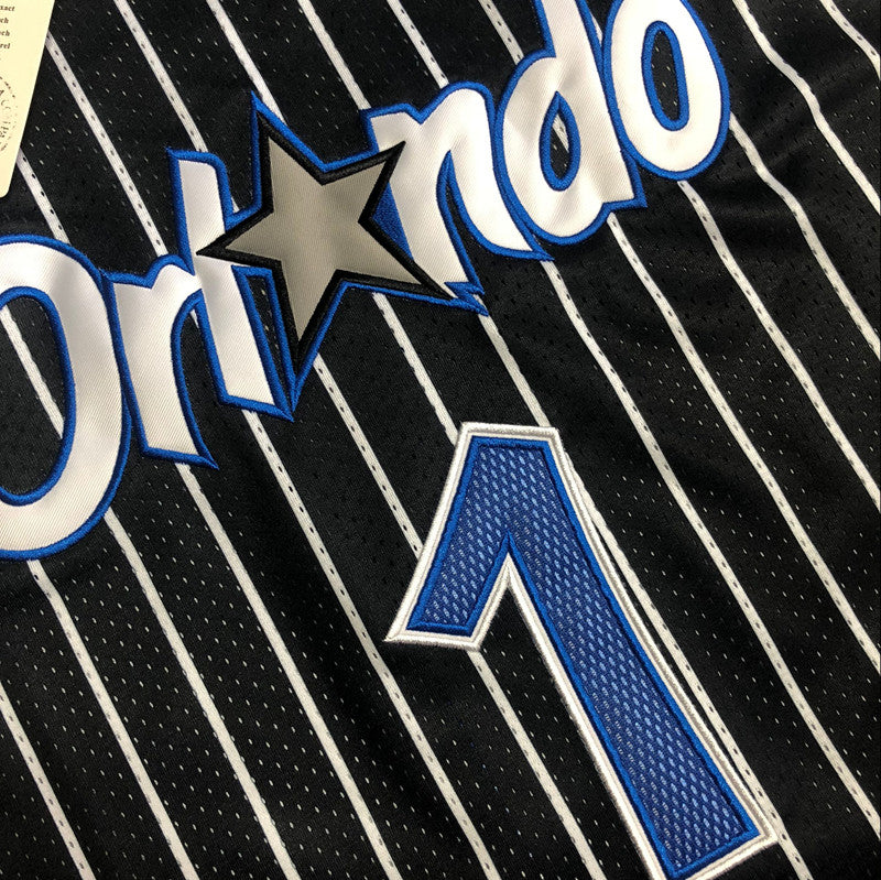 Men’s Orlando Magic2003-04  #1 Tracy McGrady Jersey Black