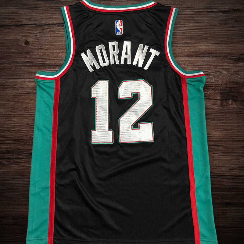 Men’s Memphis Grizzlies #12 Morant Jersey