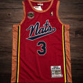 Men’s Philadelphia 76ers 2004/05  #3 Allen Iverson Red Jersey